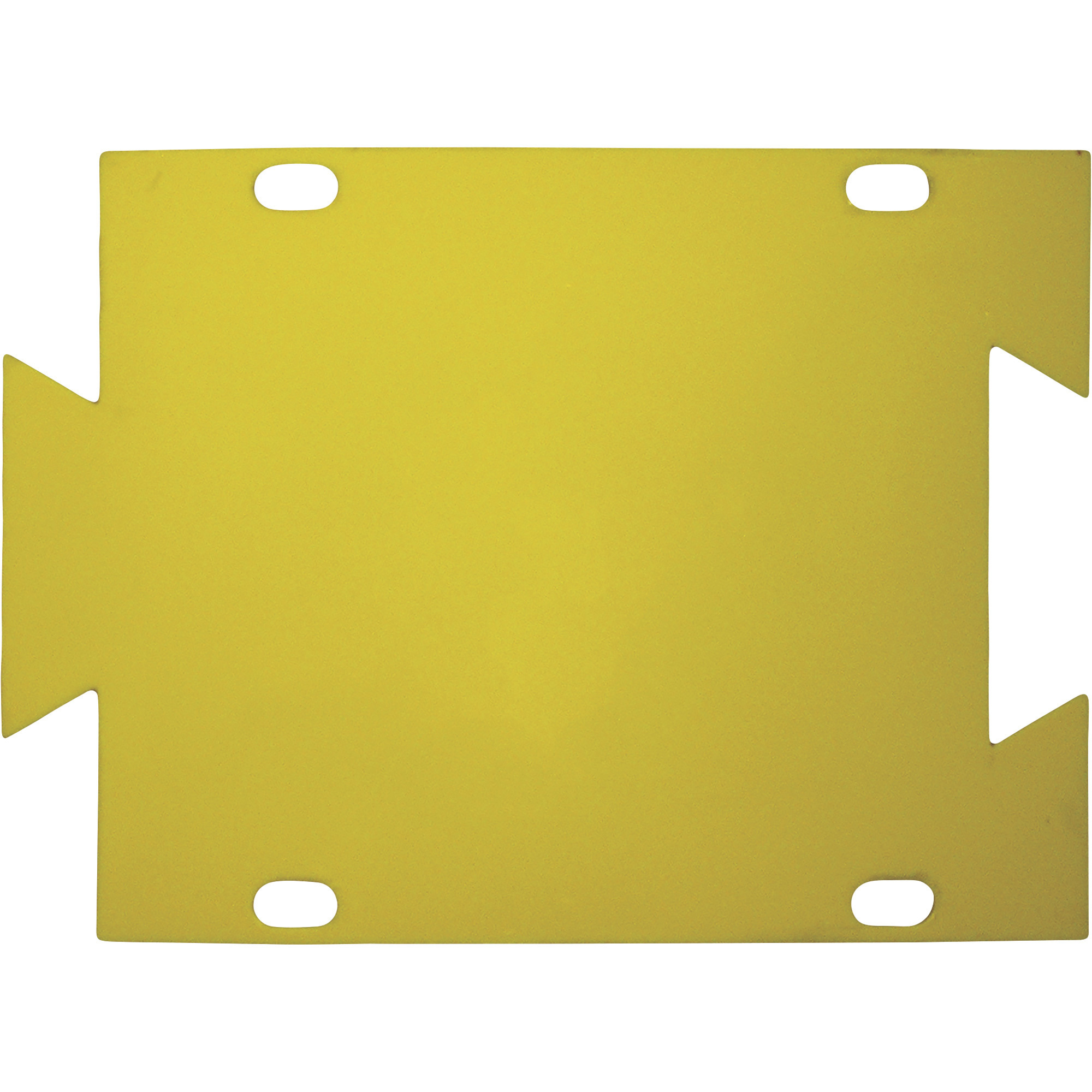 AME International Dozer Track Floor Protection Mat, Yellow, Model# 15345